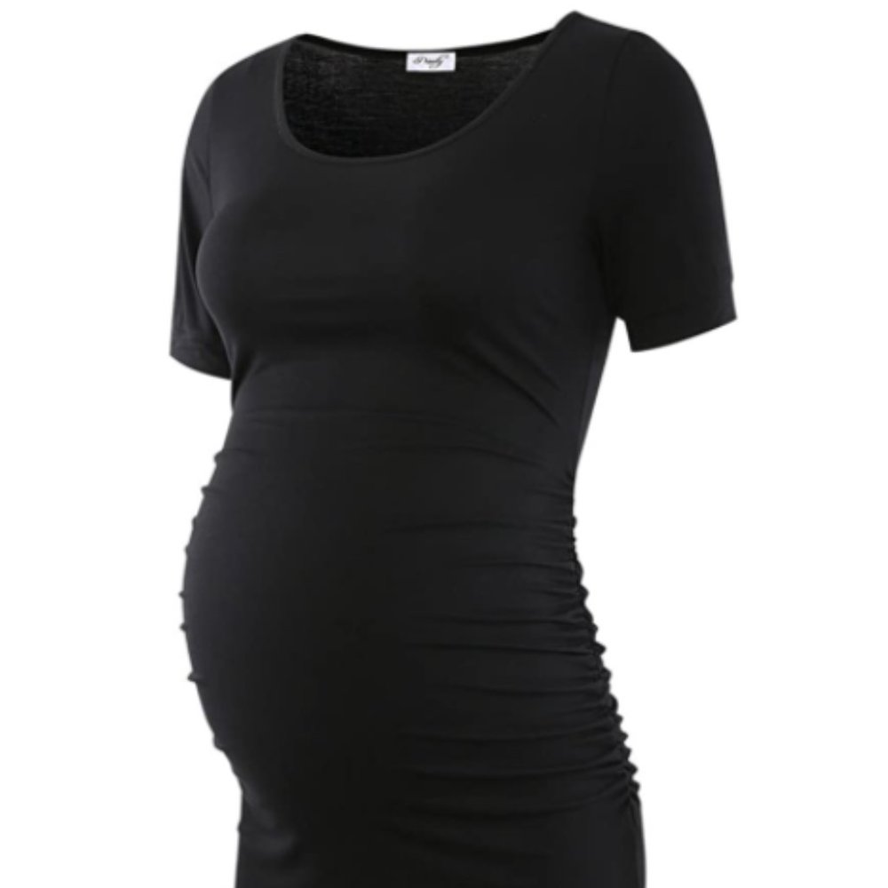 ⭐️HP⭐️ Peauty Bodycon Maternity Dress